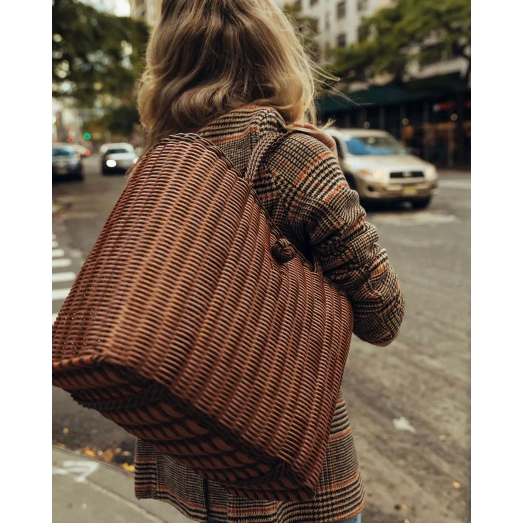 Picnic Tote Small | Cocoa - Joanna A. Boutique