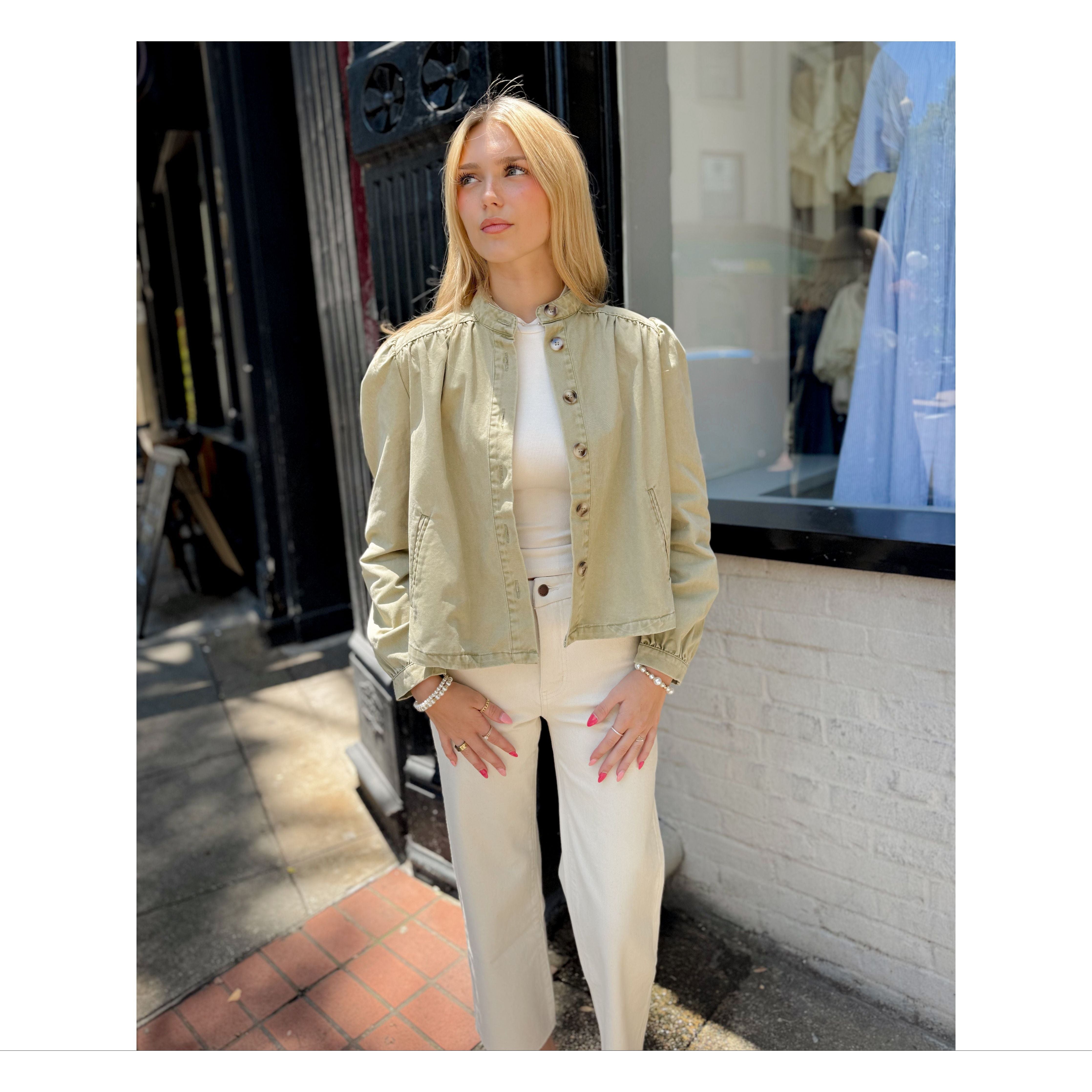 Aria Pleated Jacket - Joanna A. Boutique