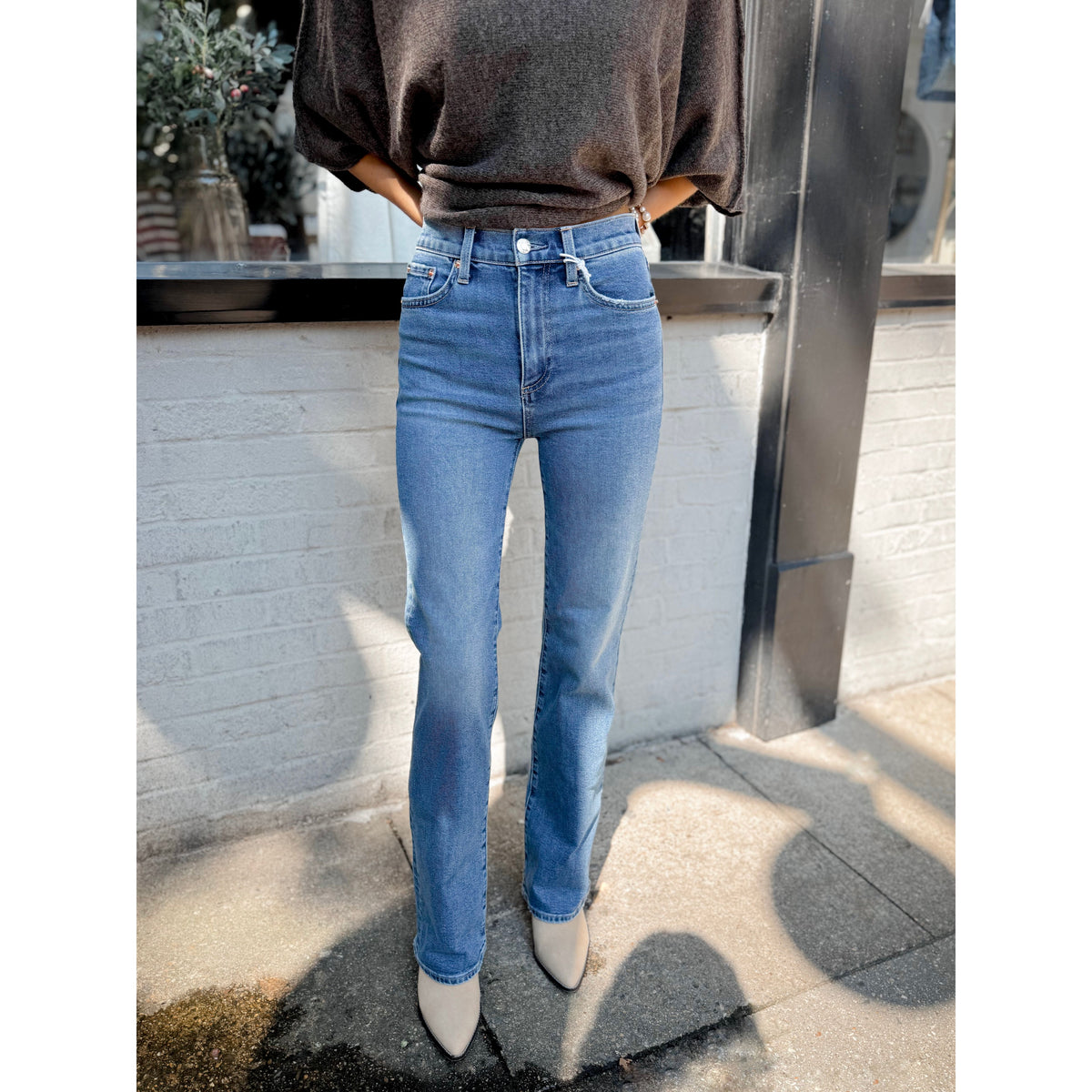 Evie High Rise Slim Boot | Soho