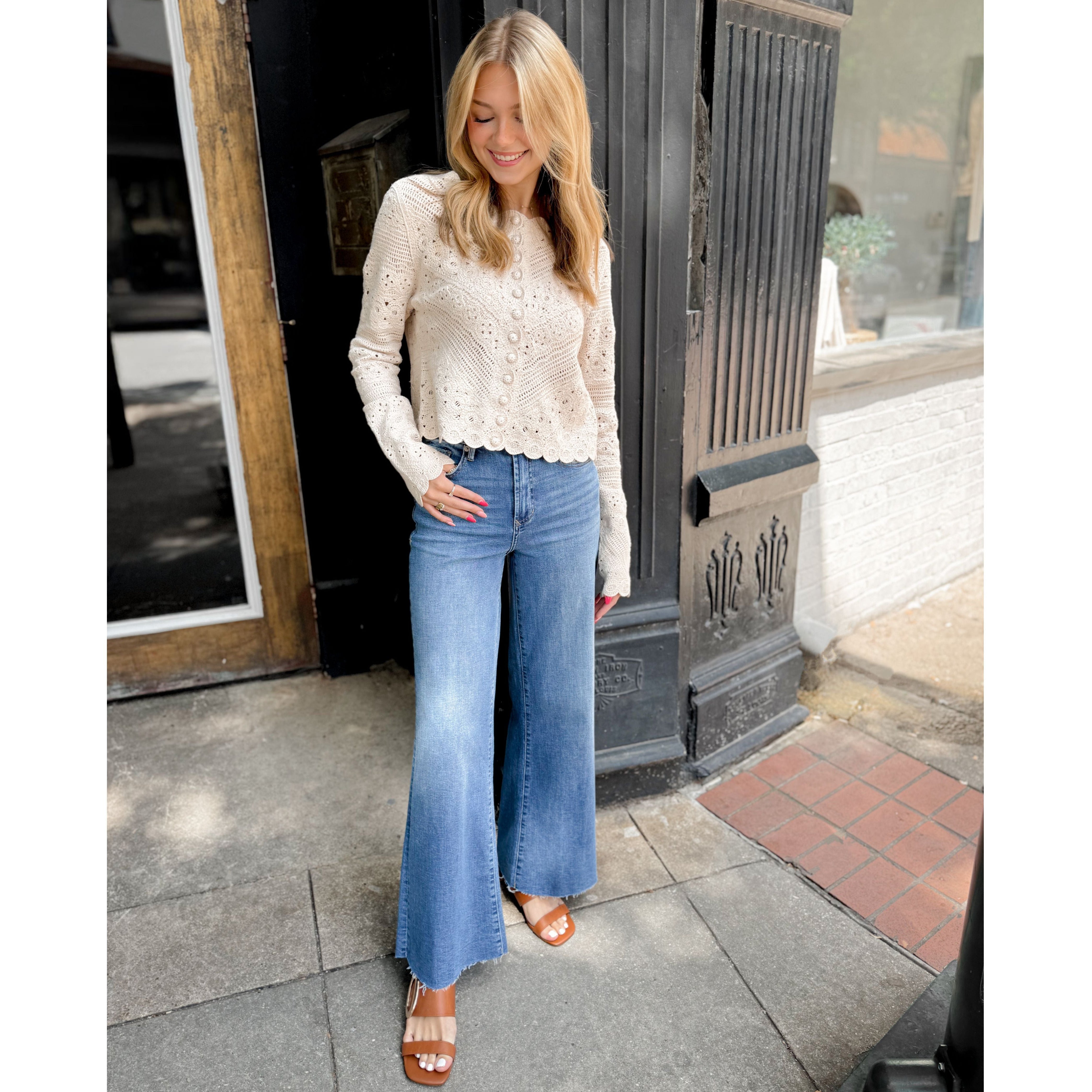 Cressa Crochet Cardigan - Joanna A. Boutique