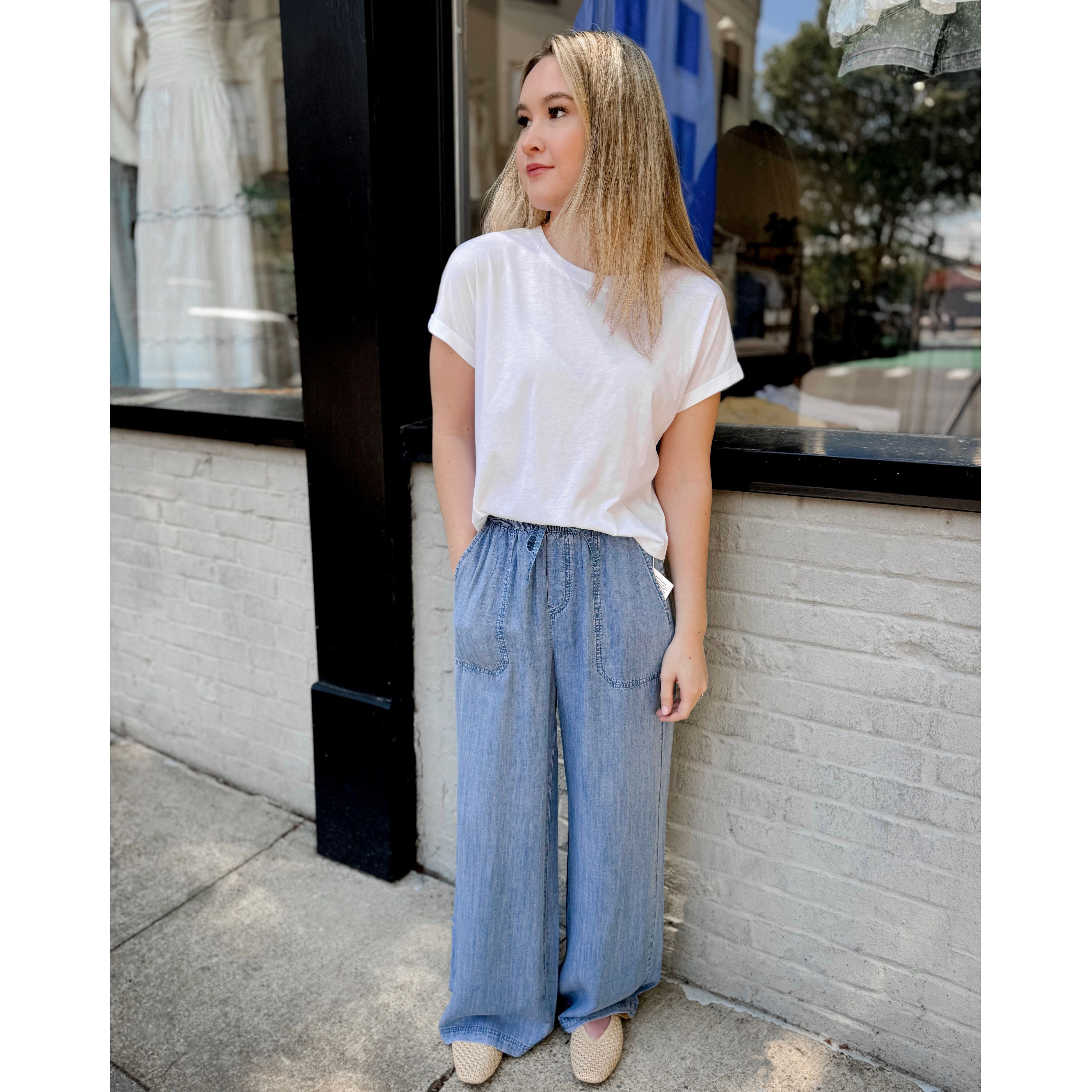 Angie Palazzo Pant - Joanna A. Boutique