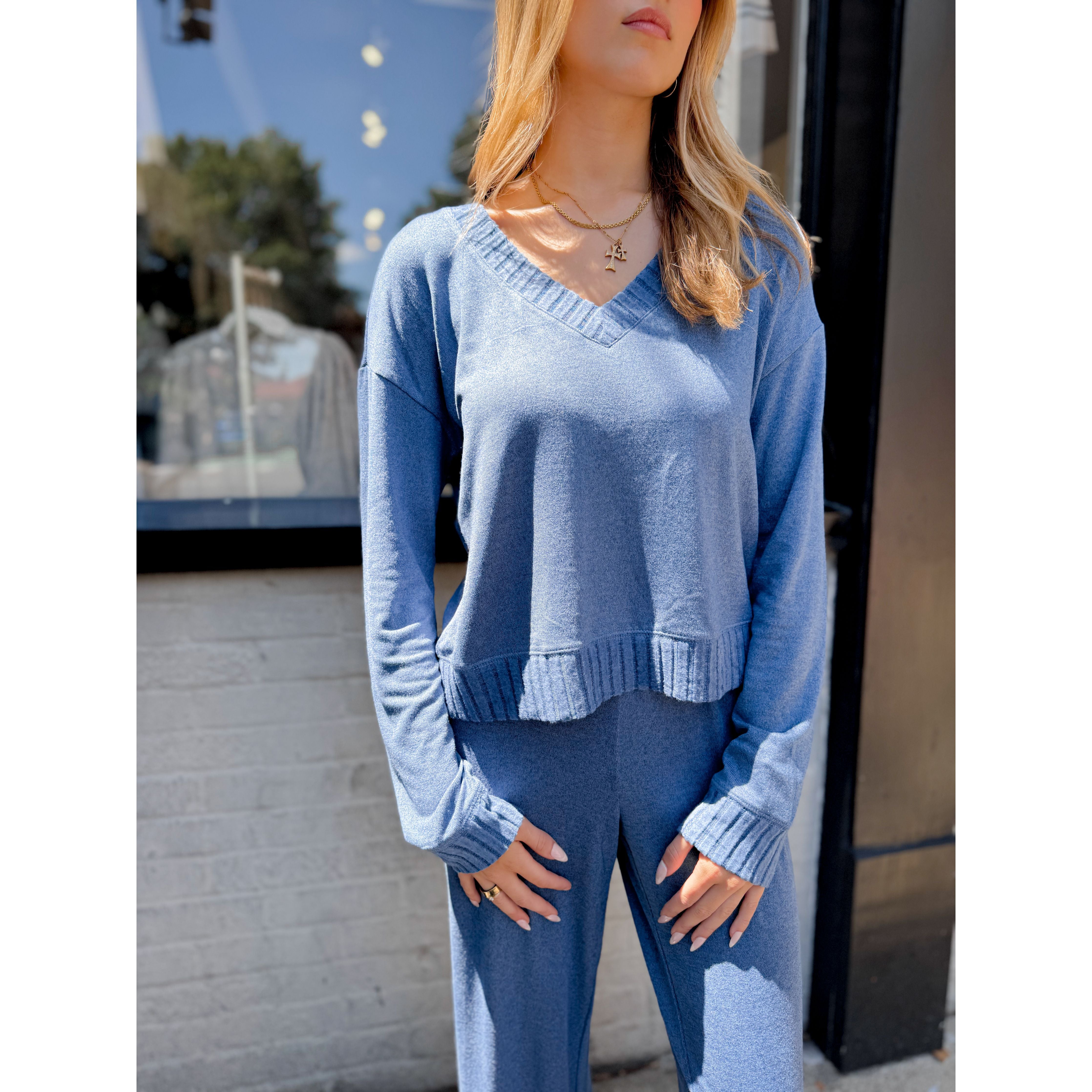 Courtney Top | True Navy - Joanna A. Boutique