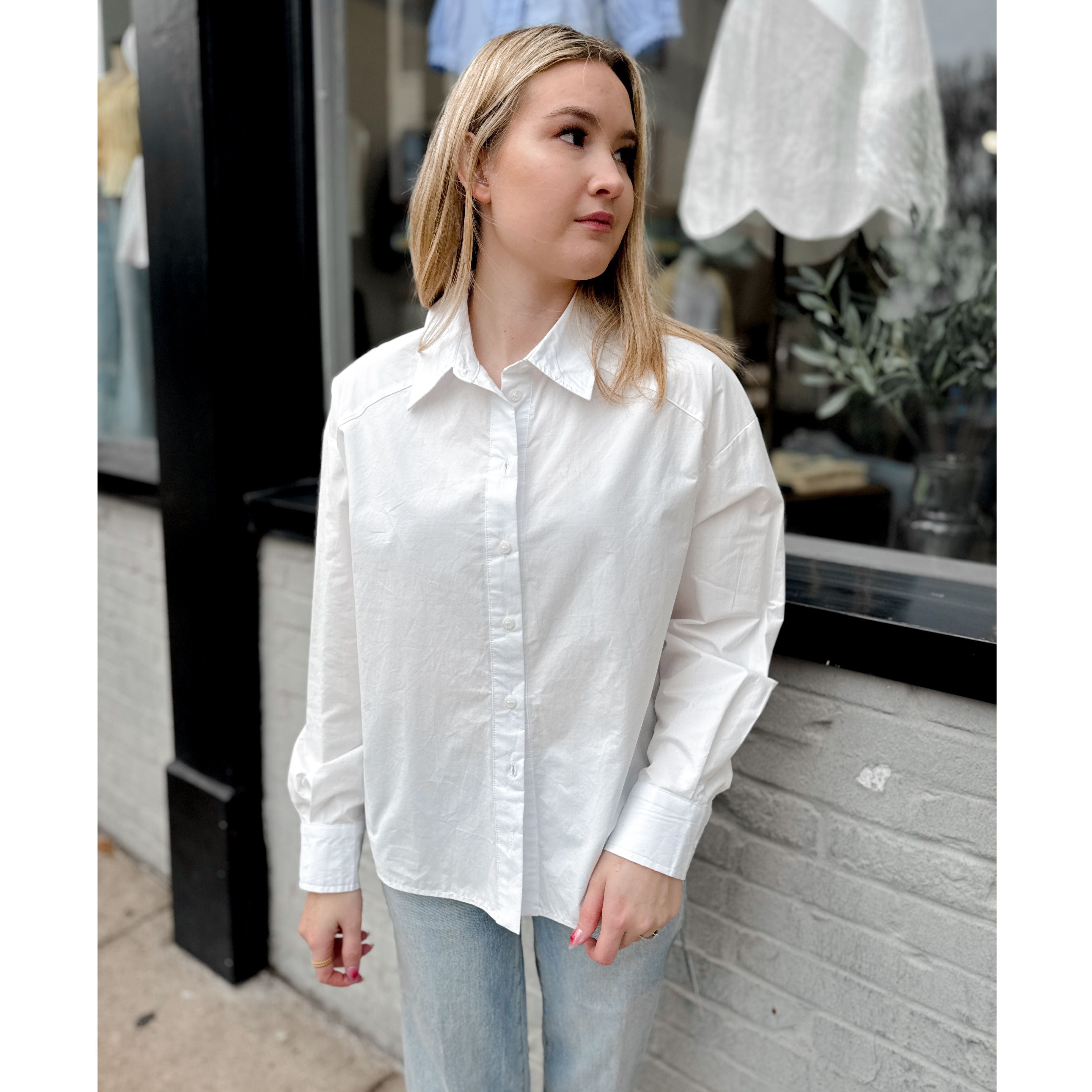 Ophelia Button Down - Joanna A. Boutique