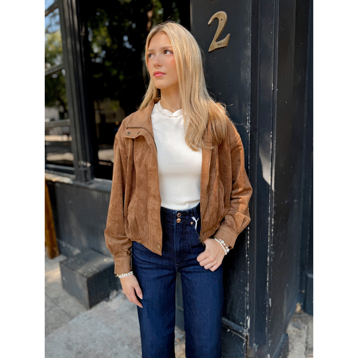 Corin Bubble Hem Jacket - Joanna A. Boutique