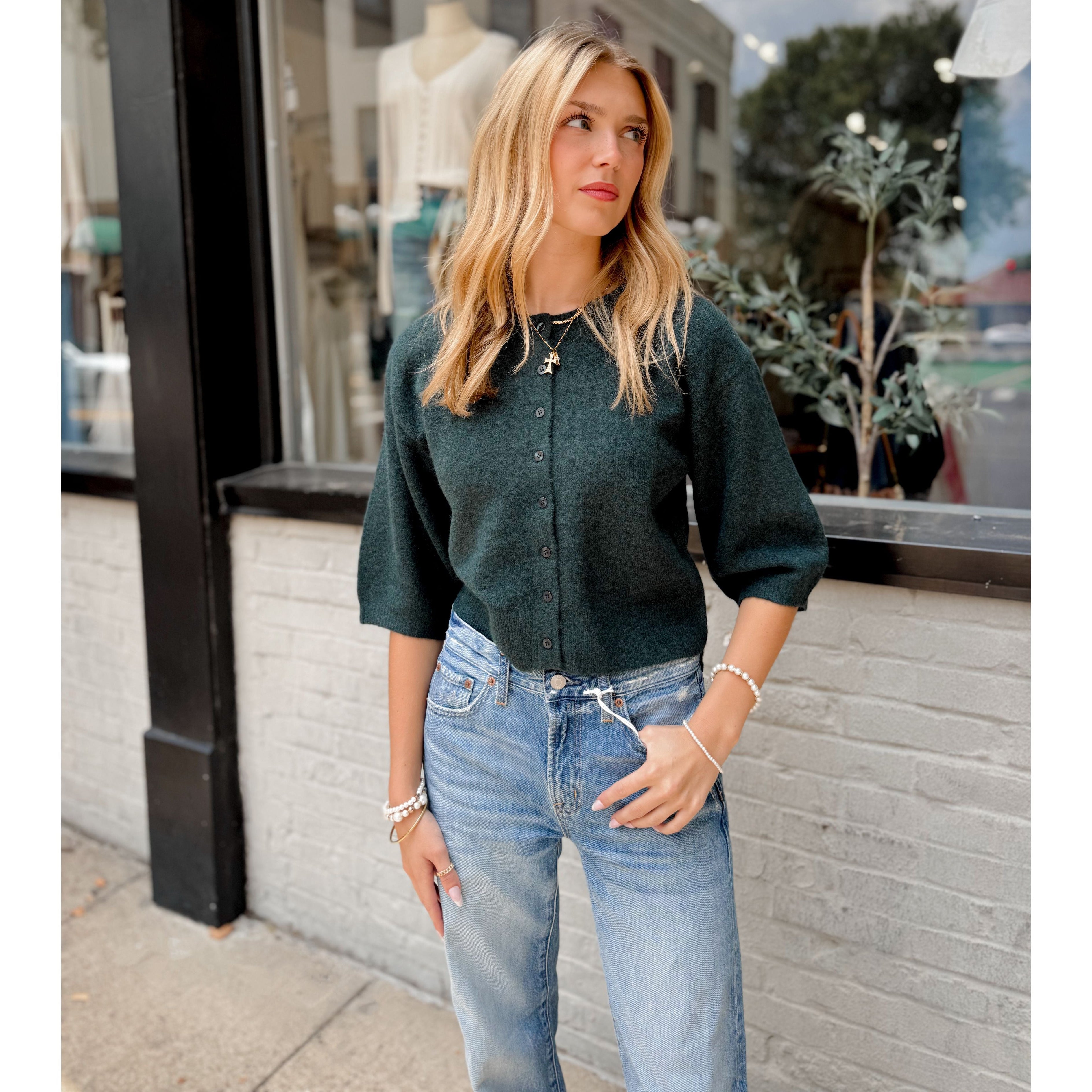 Valor Cardigan | Emerald Cove - Joanna A. Boutique