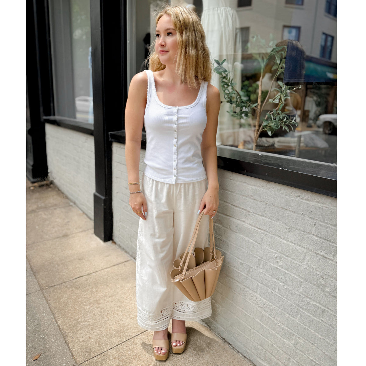 Scout Embroidered Pant - Joanna A. Boutique