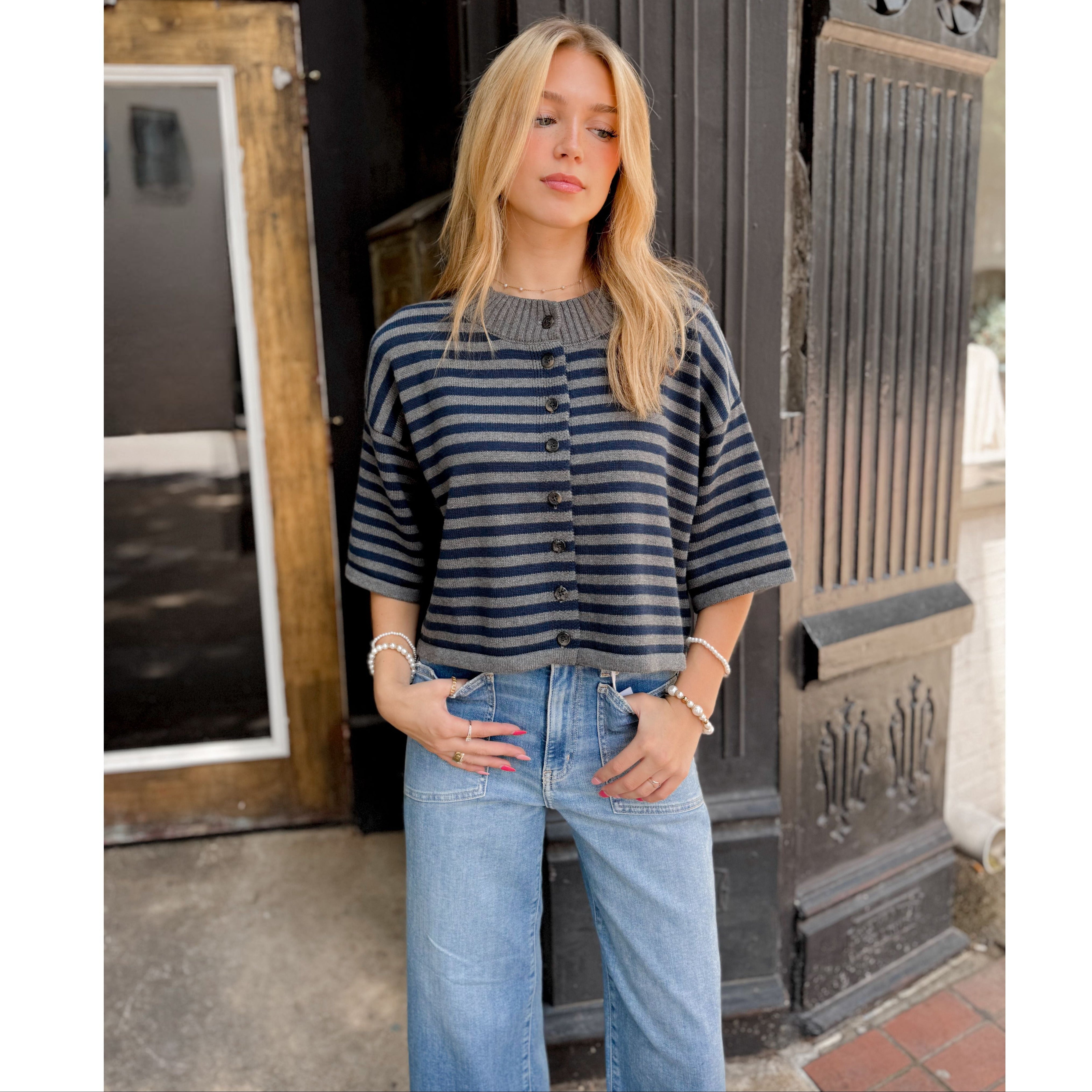 Kayda Knit Top - Joanna A. Boutique