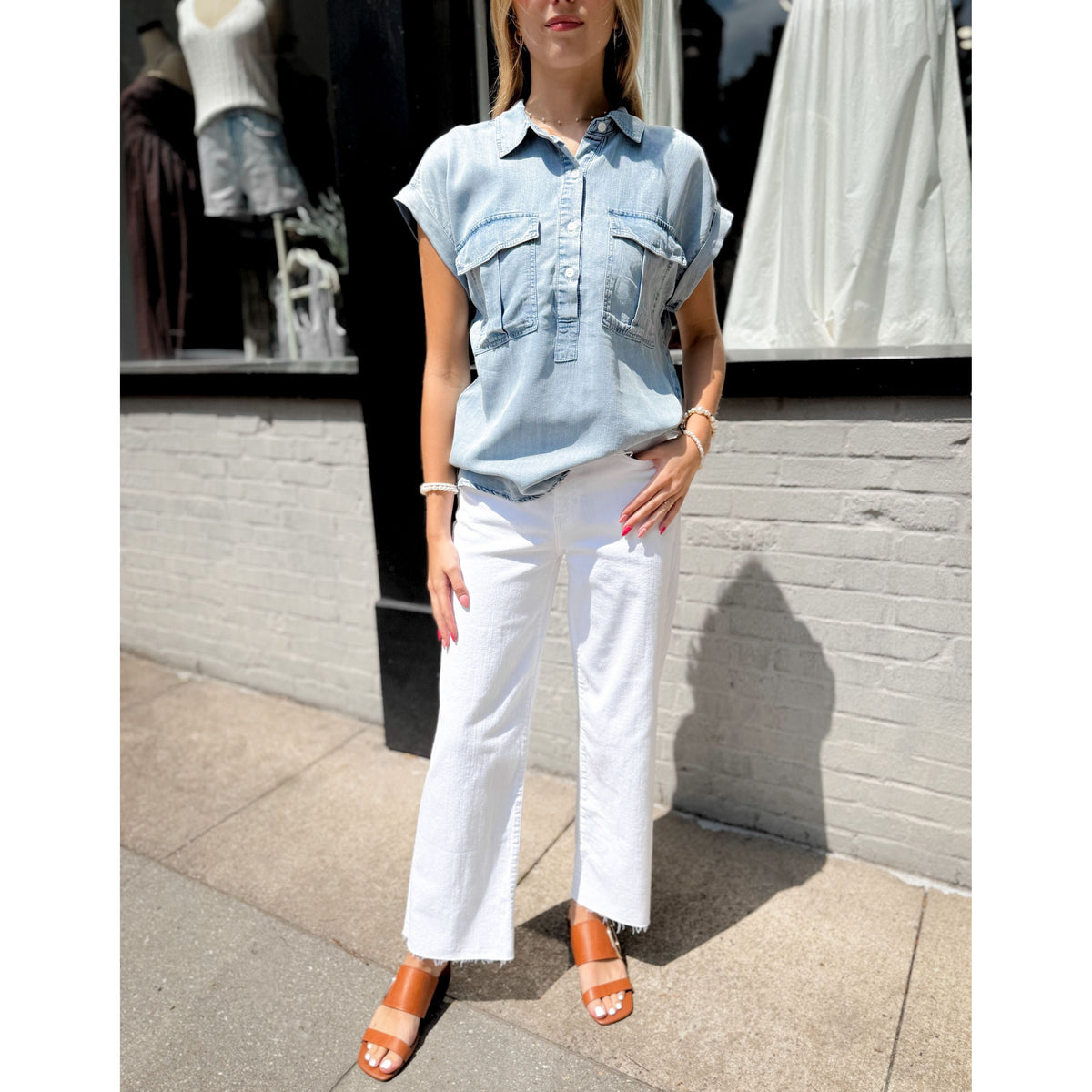 Cassie Straight Jean - Joanna A. Boutique