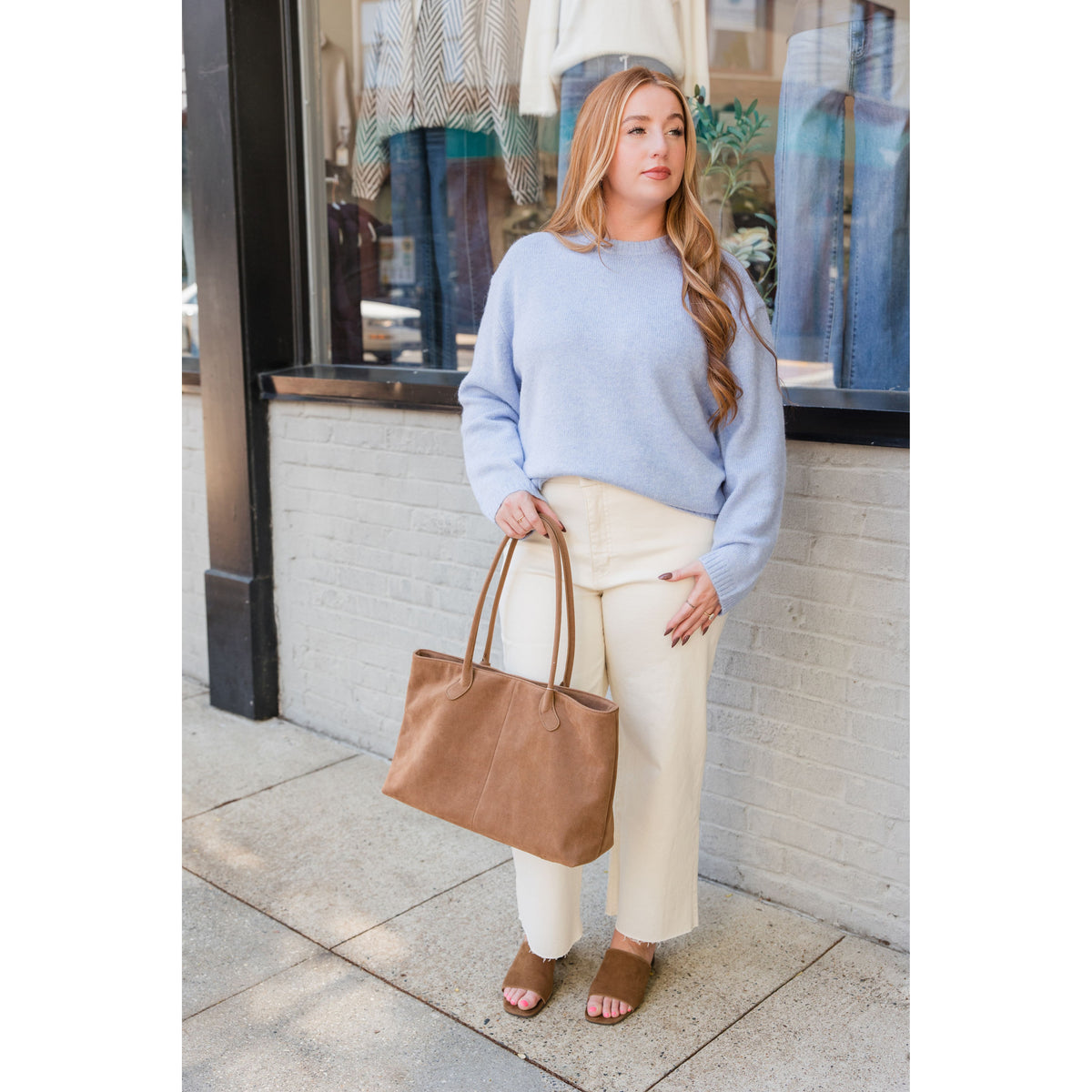 Chill Mode Sweater | Crystal Blue