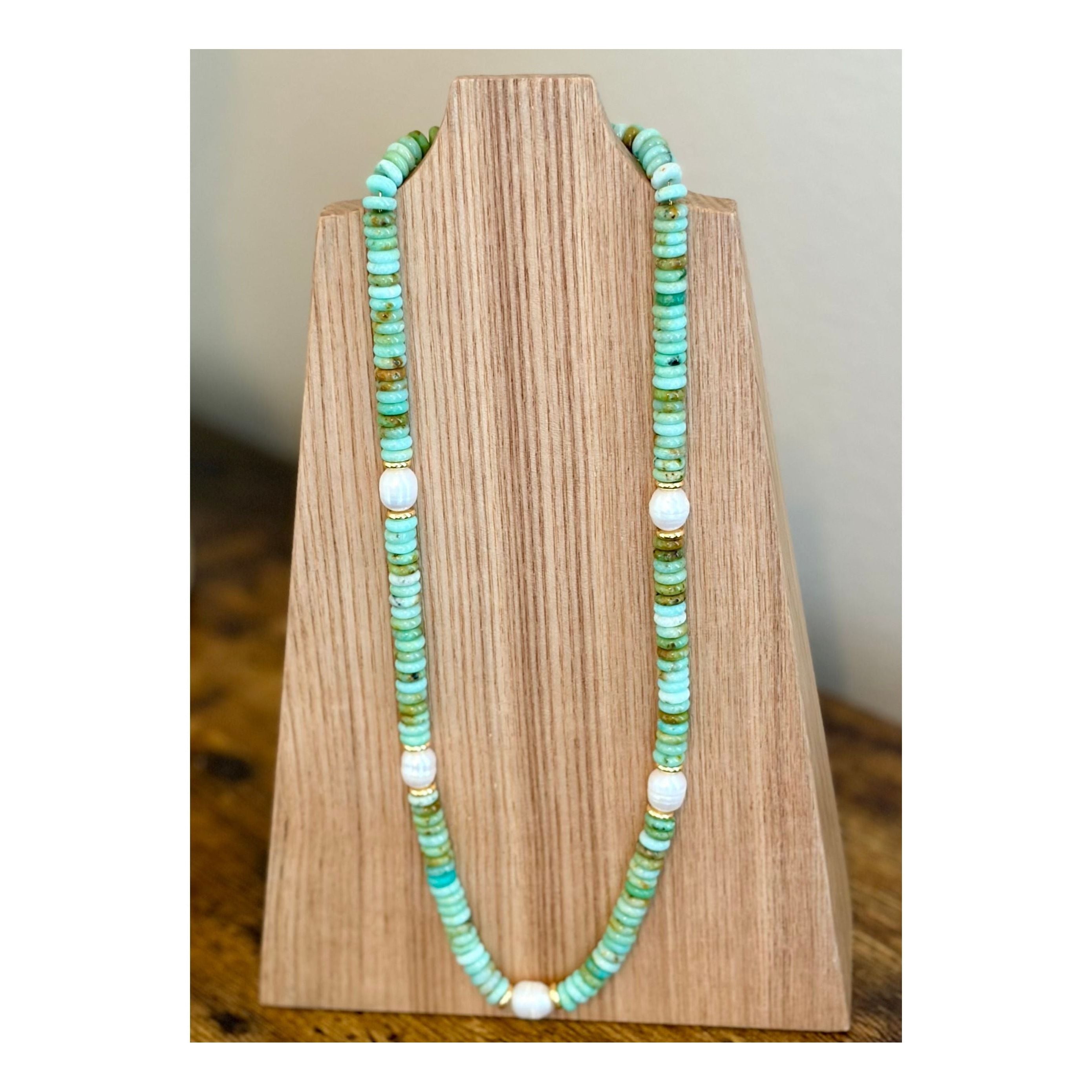 Jenny Quartz Beaded Necklace - Joanna A. Boutique