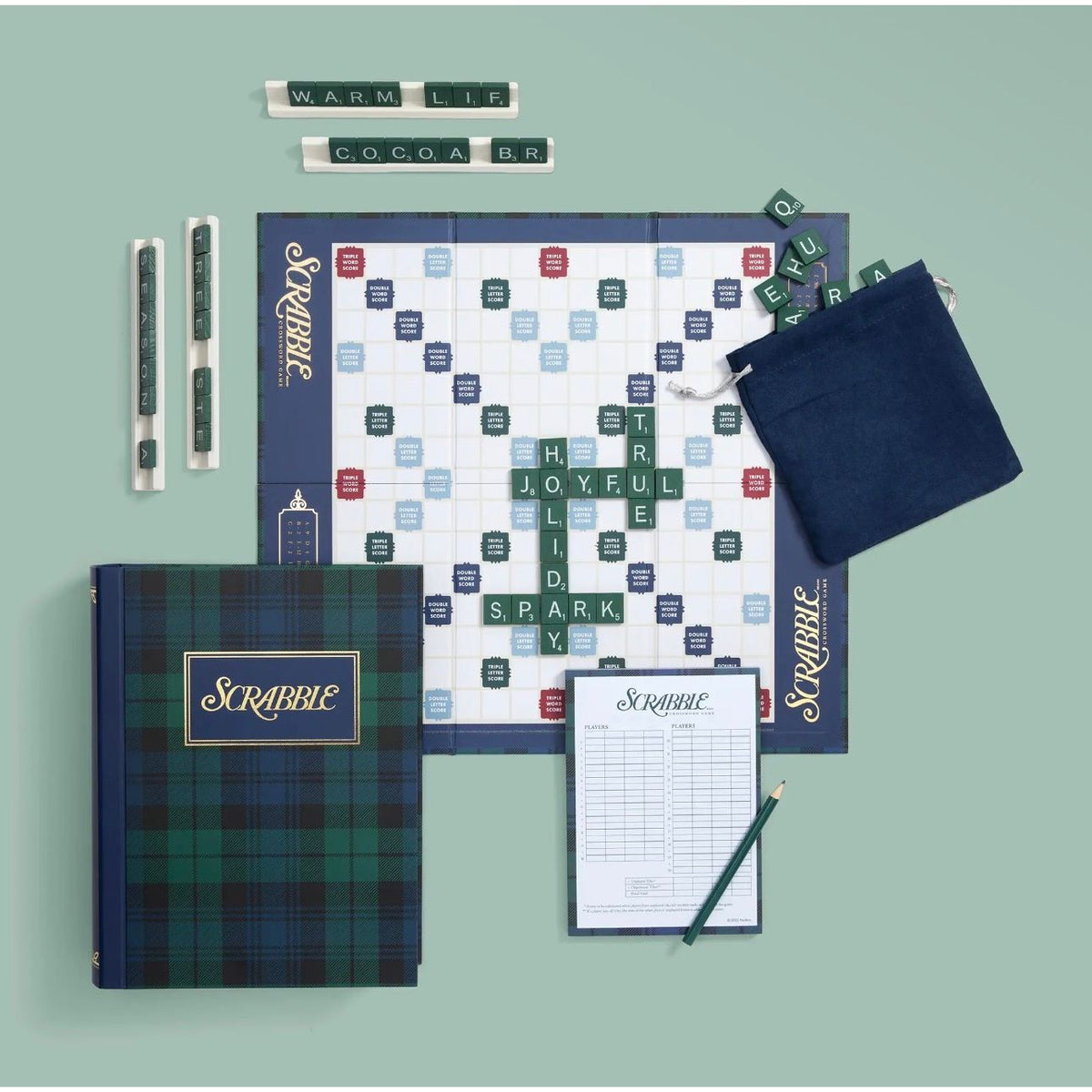 Scrabble Holiday Bookshelf Edition - Joanna A. Boutique