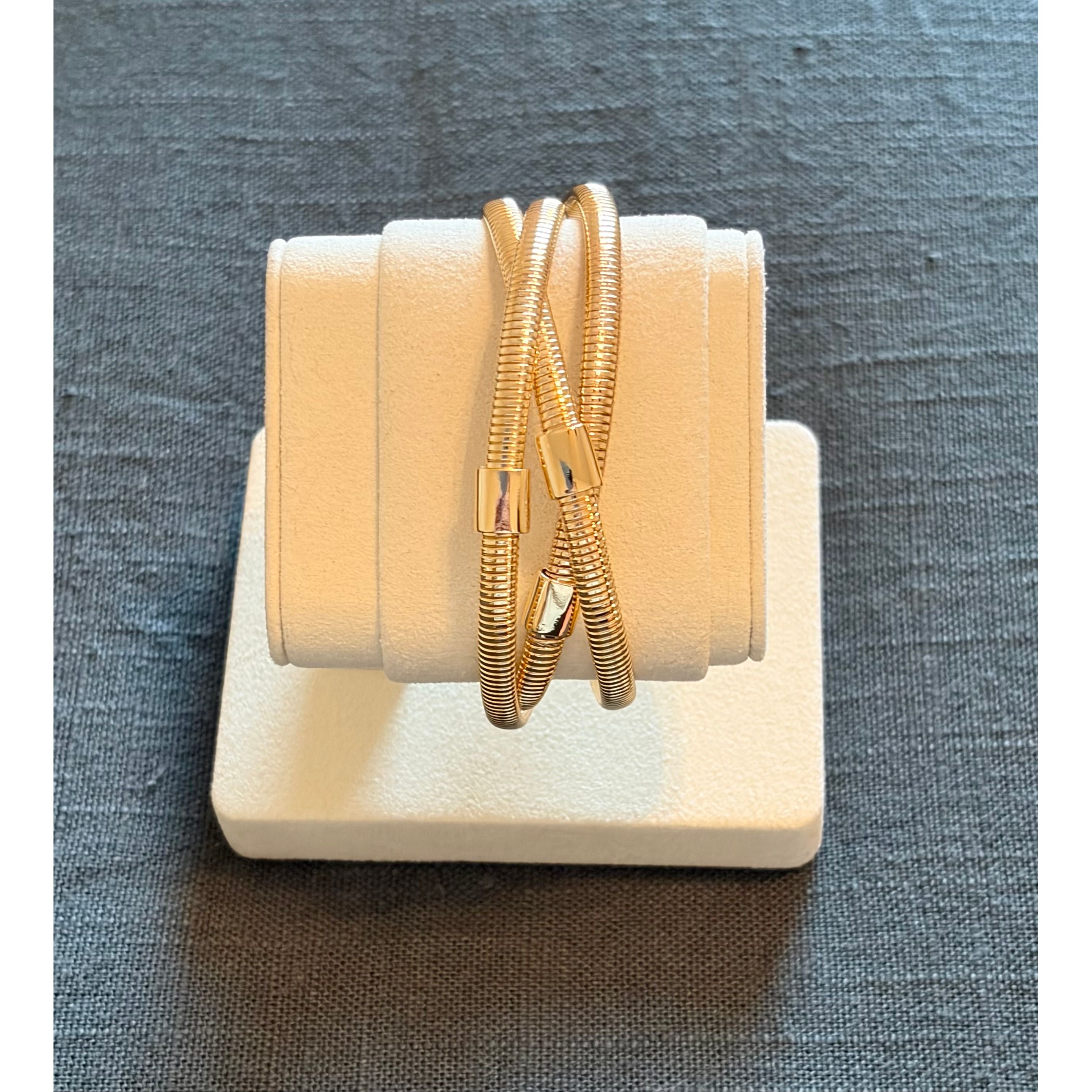 Trio Stretch Bangle Bracelet Set - Joanna A. Boutique