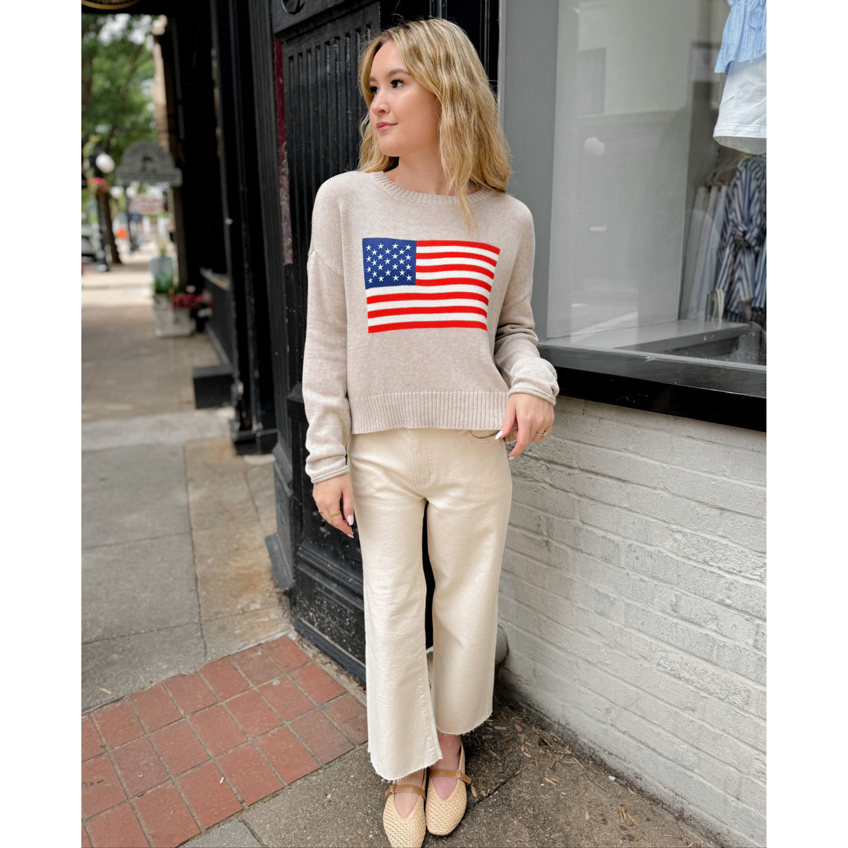 Sienna Patriot Sweater - Joanna A. Boutique