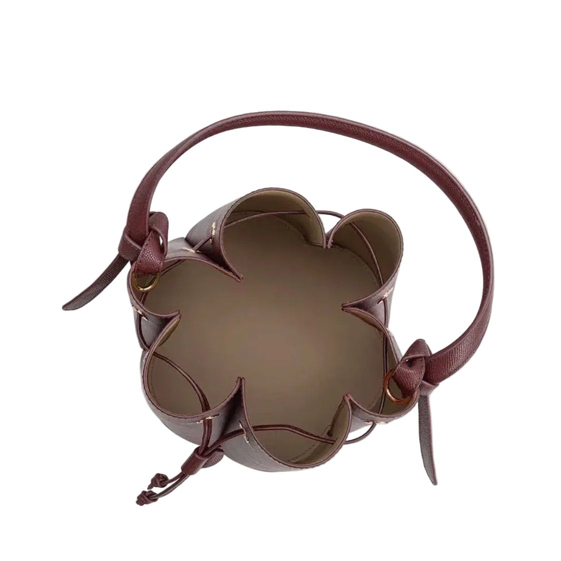 Laguna Vegan Leather Bag | Burgundy - Joanna A. Boutique