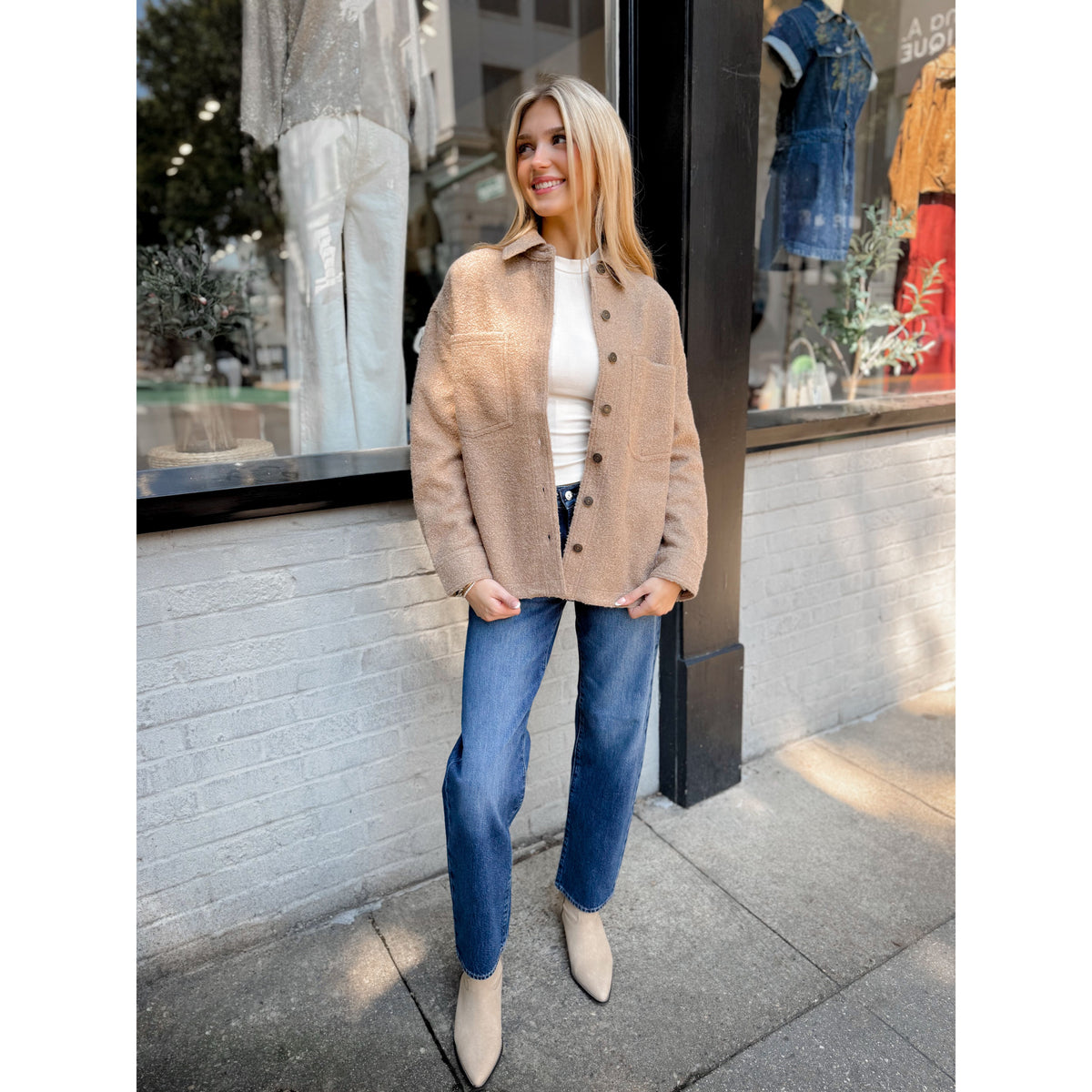 All Day Poodle Knit Jacket
