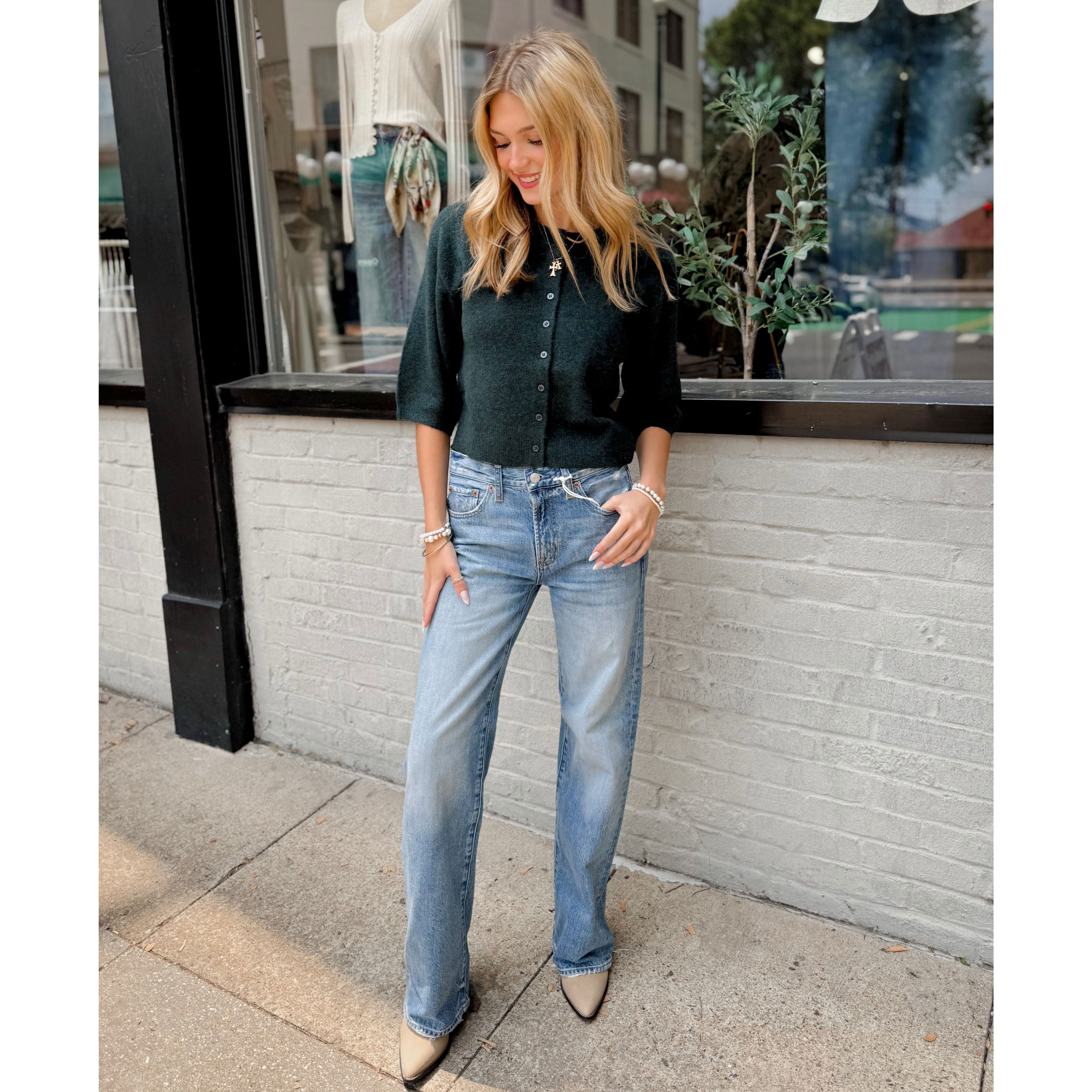 Harlowe Relaxed Baggy Jean | Serpentine - Joanna A. Boutique