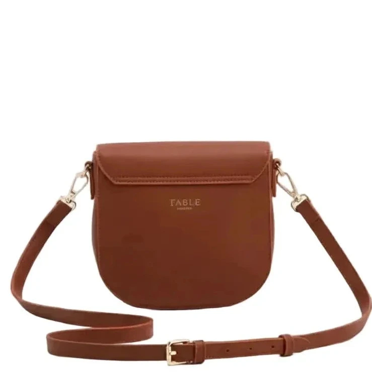 Beth Saddle Crossbody Bag | Tan - Joanna A. Boutique