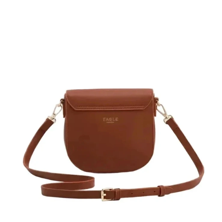 Beth Saddle Crossbody Bag | Tan - Joanna A. Boutique