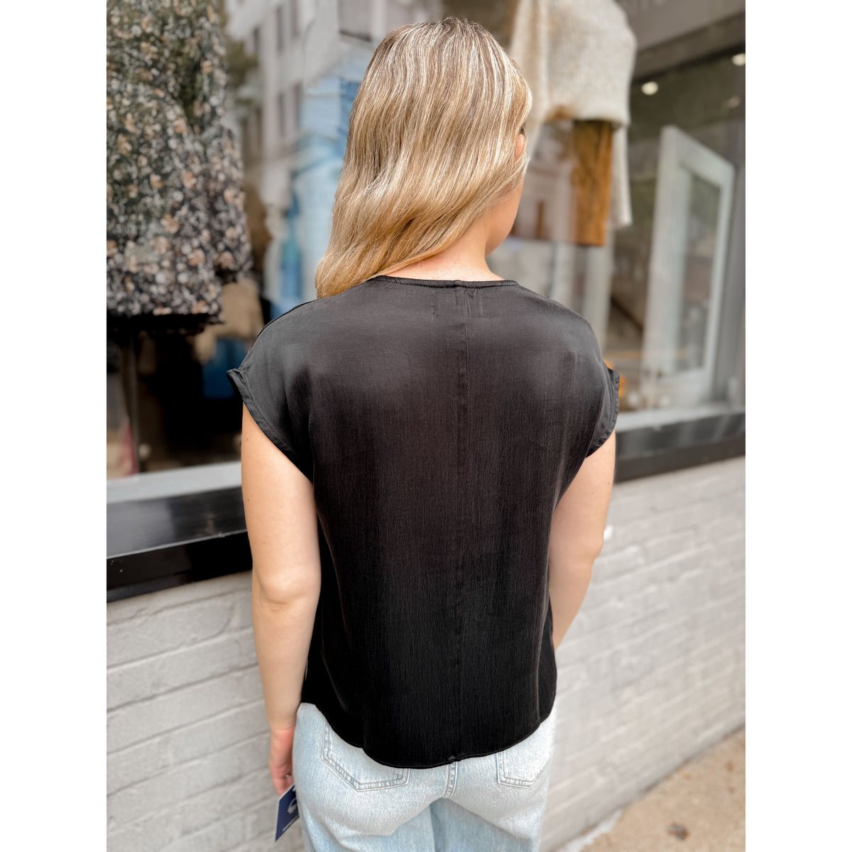 Kristen Top | Black - Joanna A. Boutique