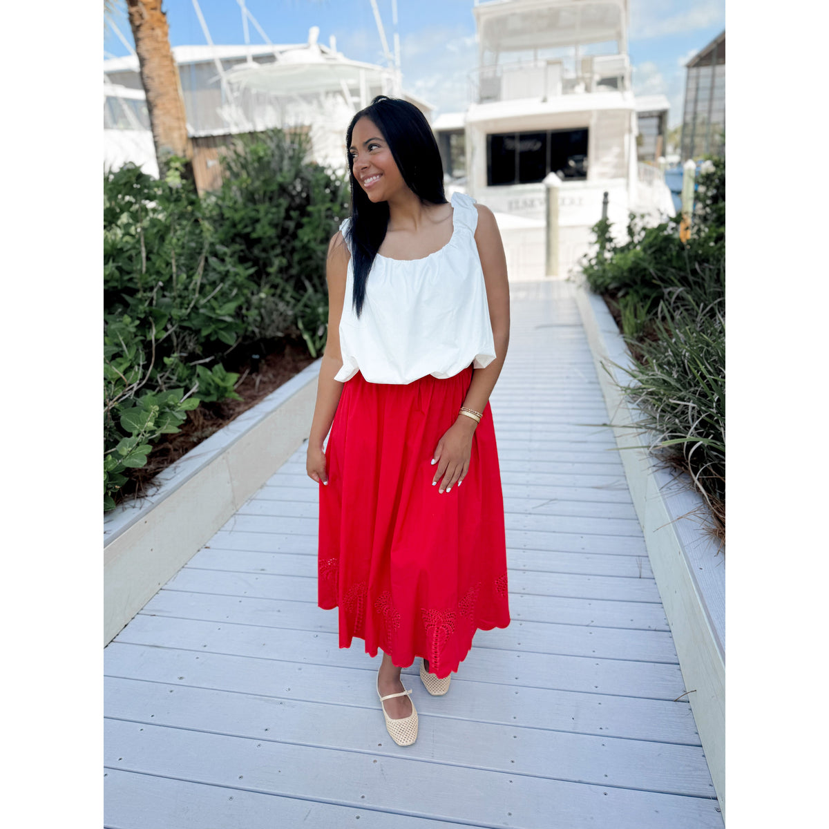 Cape May Midi Skirt - Joanna A. Boutique