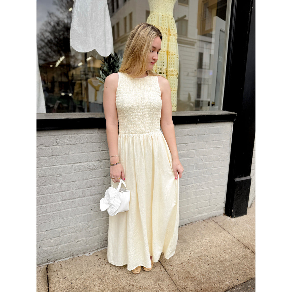 Juniper Linen Maxi Dress - Joanna A. Boutique