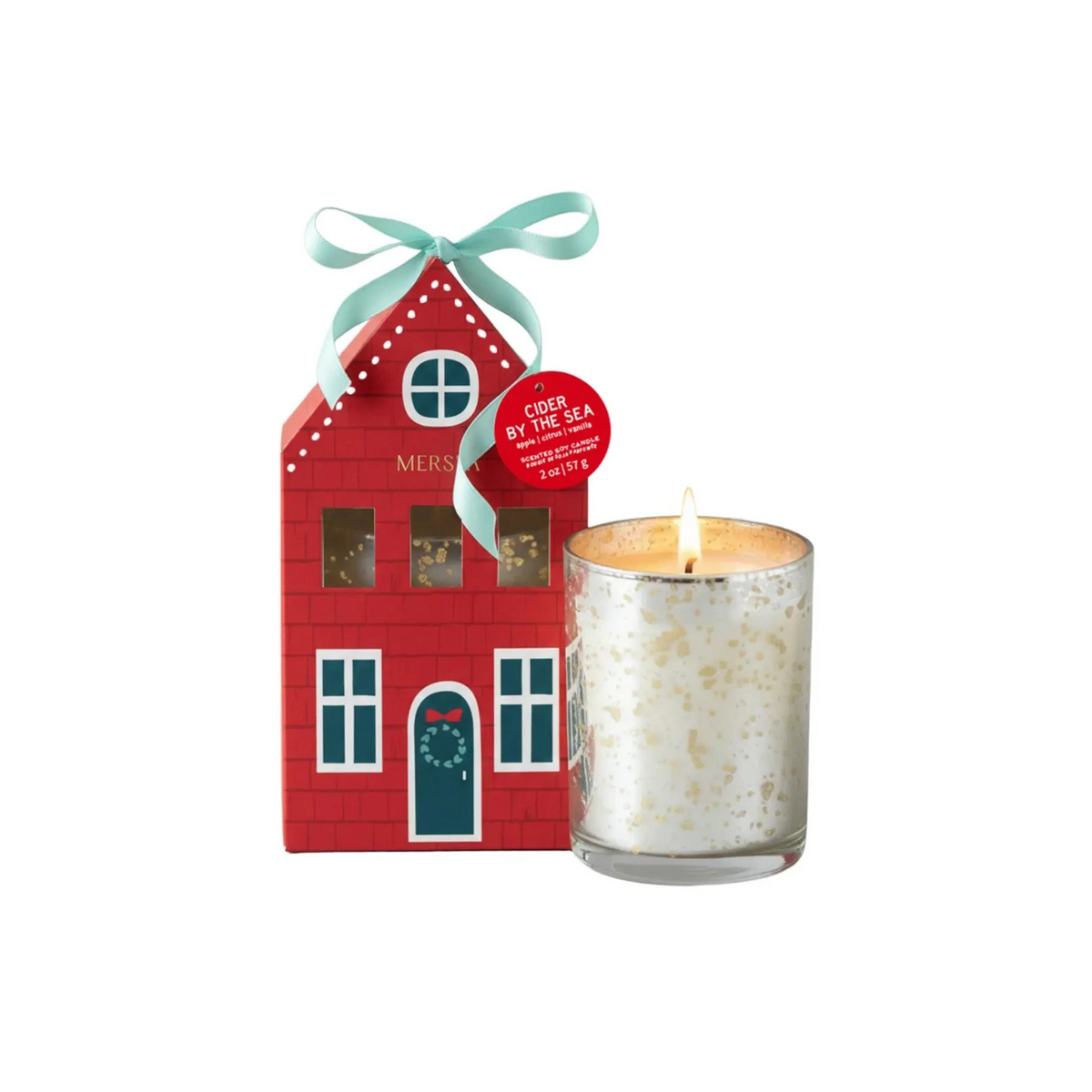 House Votive Candle | Cider By The Sea - Joanna A. Boutique