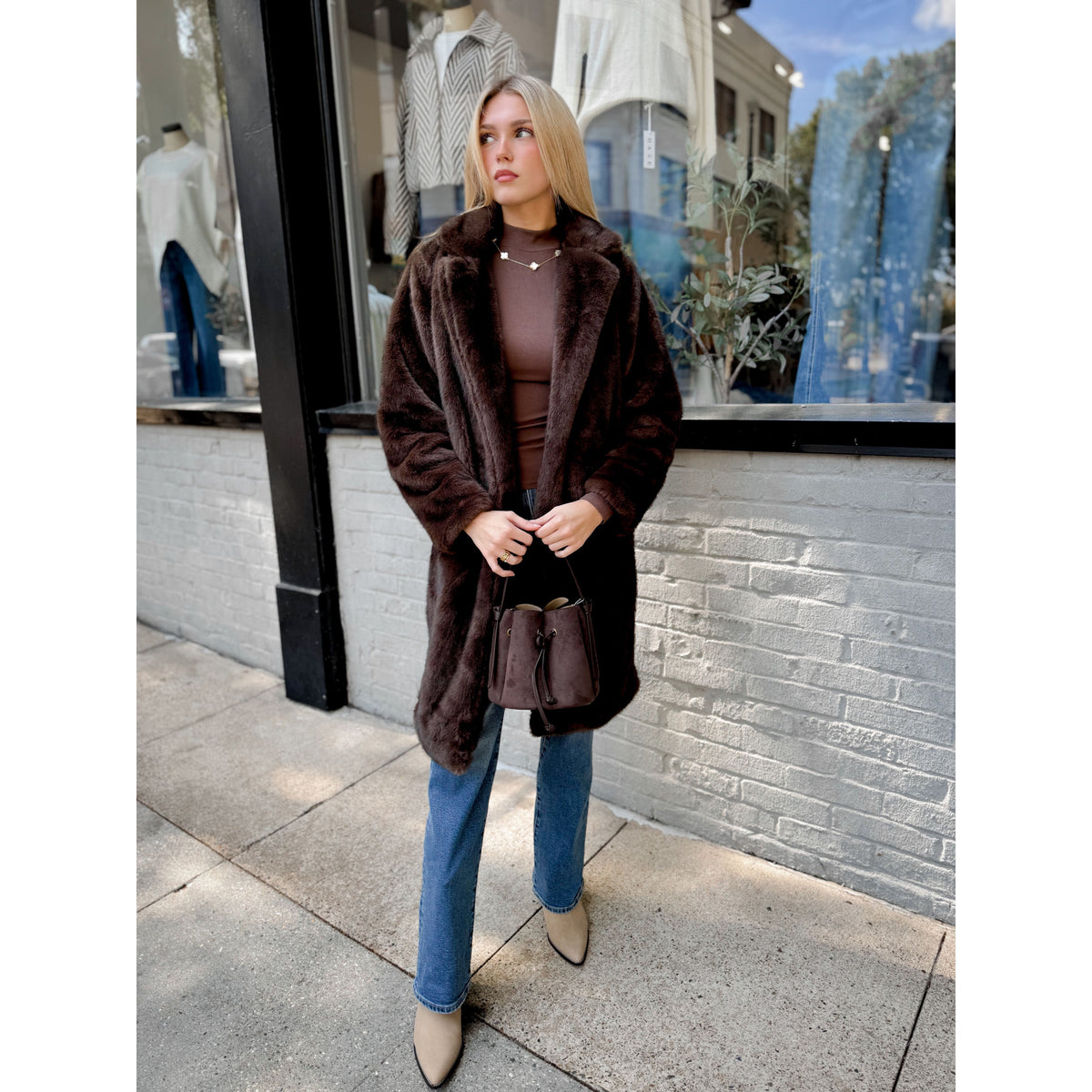 Shyloh Fur Coat - Joanna A. Boutique