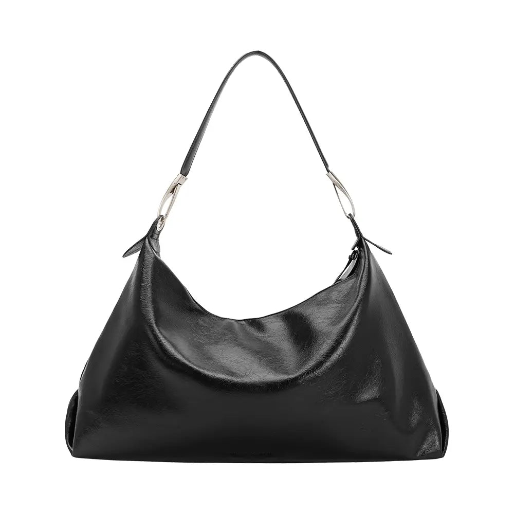 Charlie Shoulder Bag | Black - Joanna A. Boutique