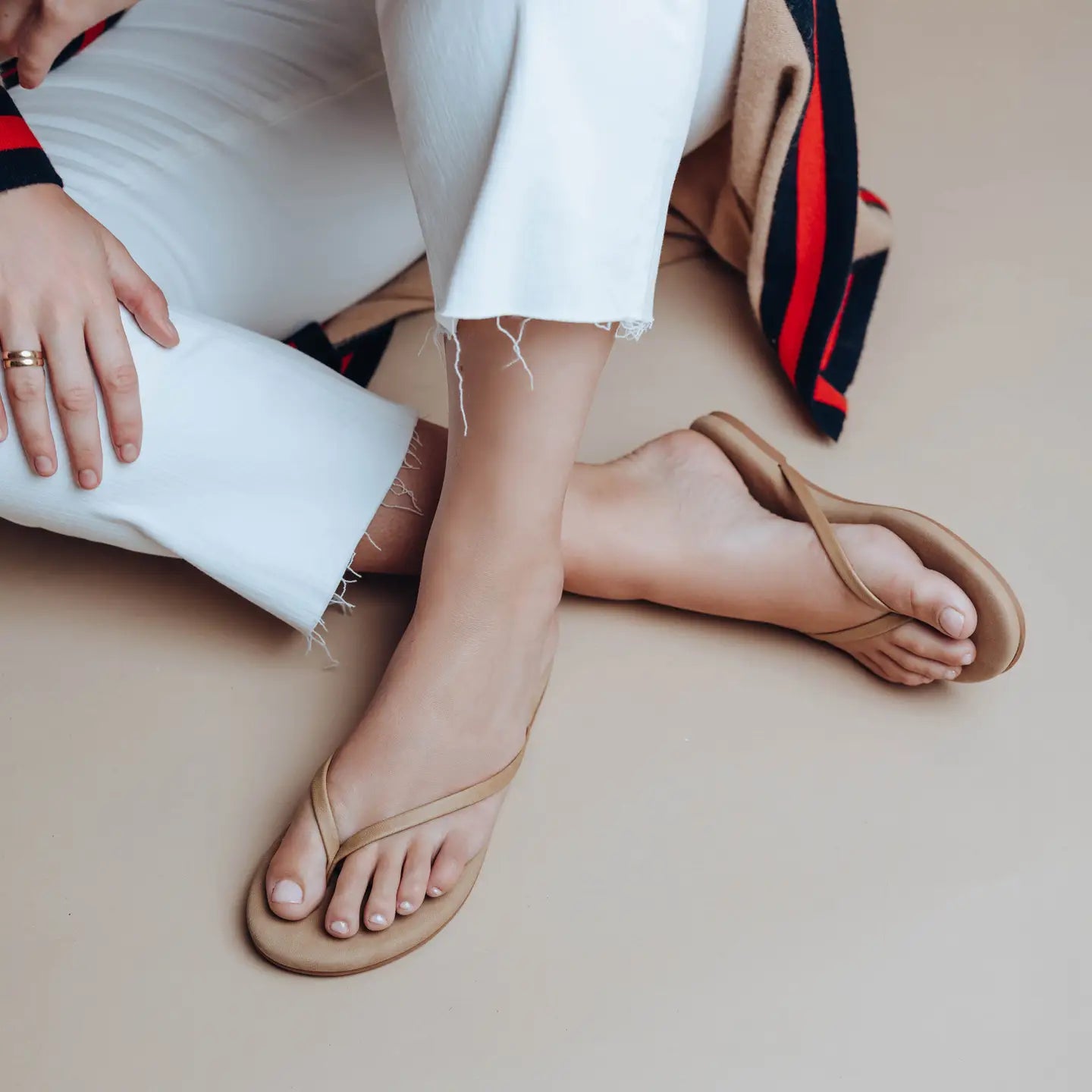 Copa Sandal | Tan Suede - Joanna A. Boutique