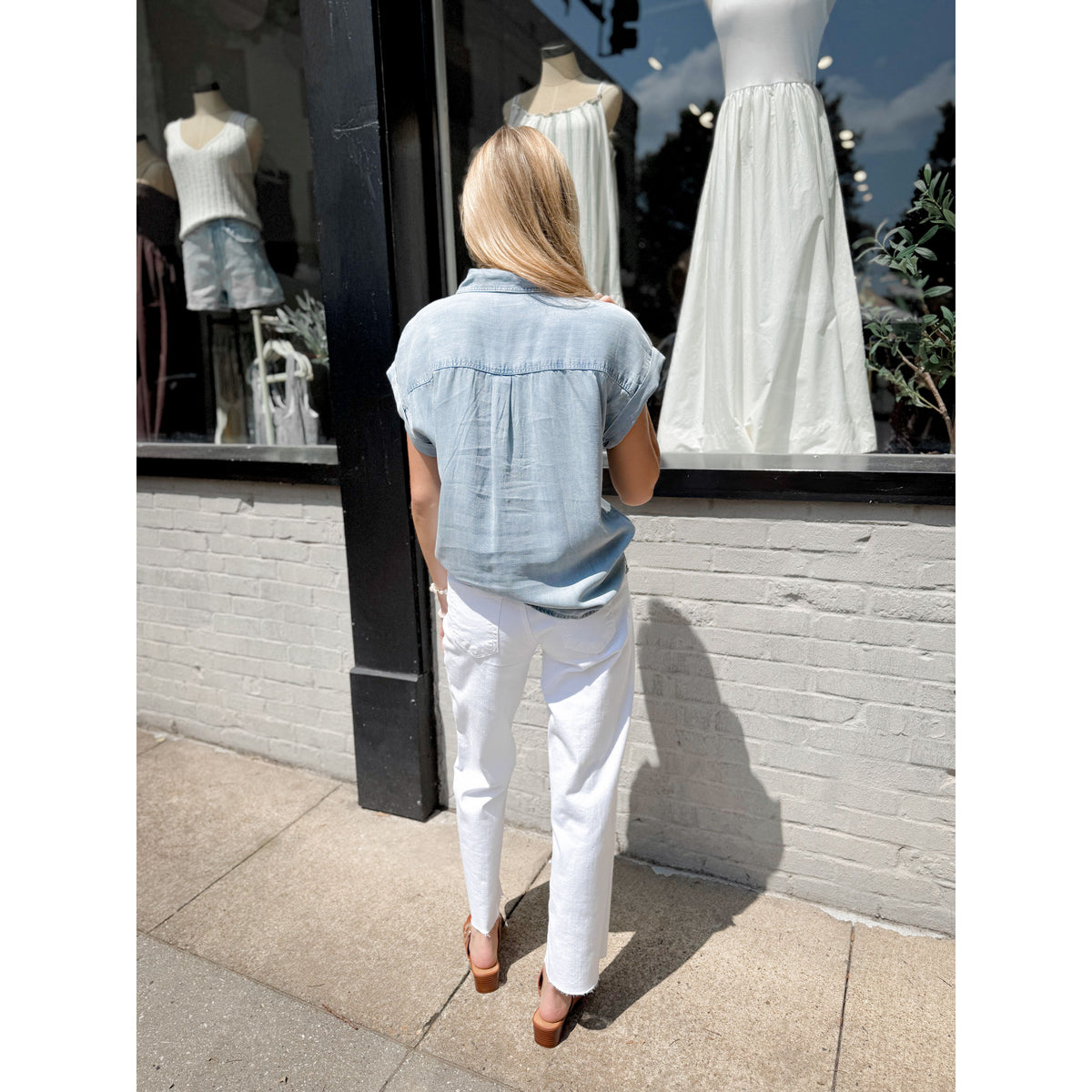Cassie Straight Jean - Joanna A. Boutique