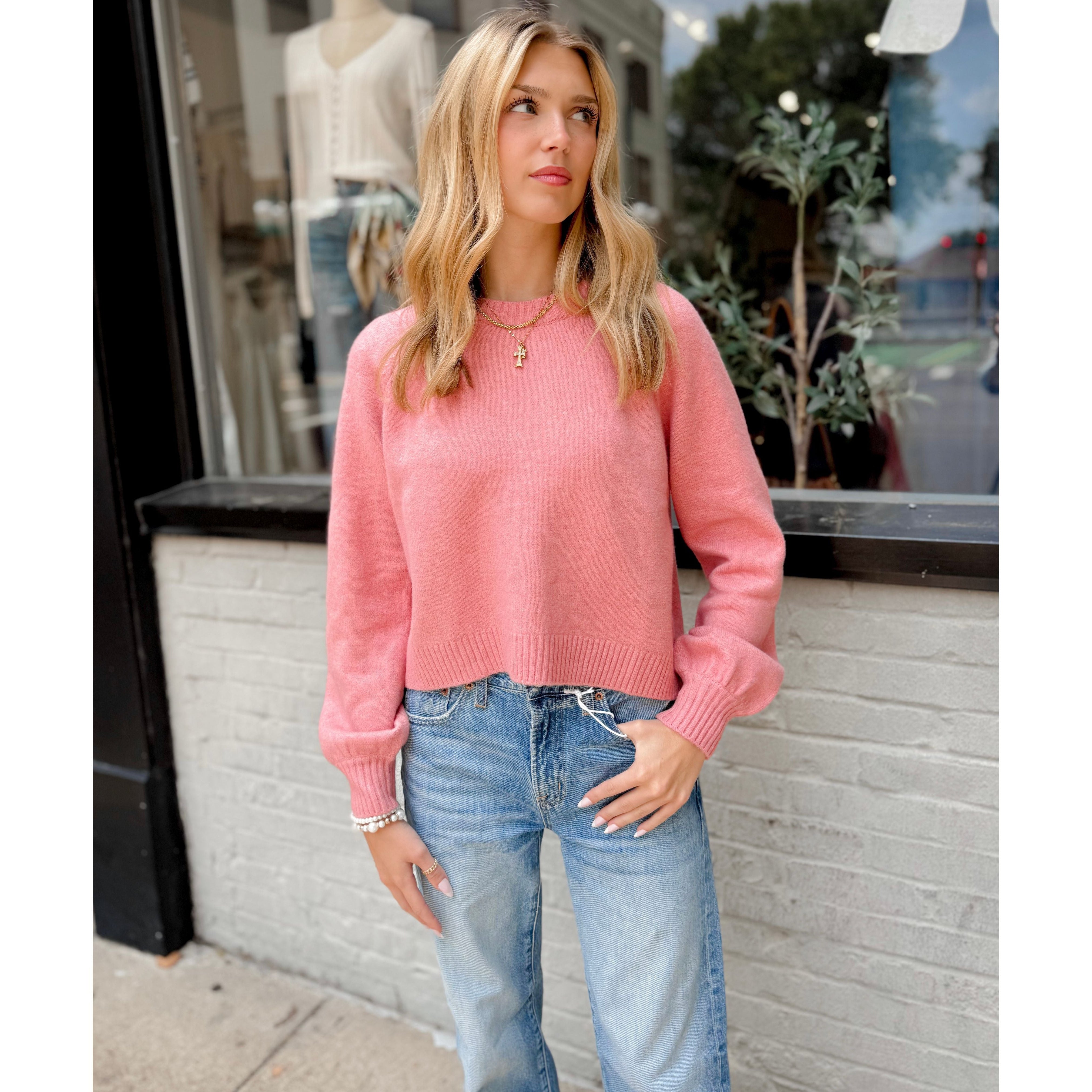 Coming Up Sweater | Desert Bloom - Joanna A. Boutique