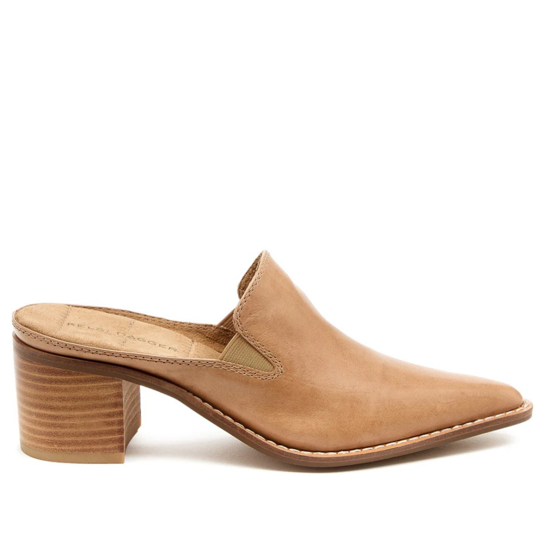 Mason Pointed Toe Mule | Bison - Joanna A. Boutique