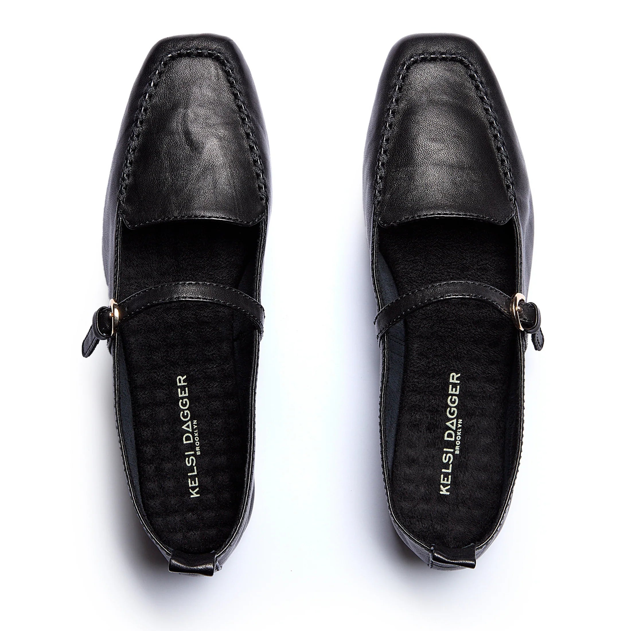 Ferry Mary Jane Loafers | Black - Joanna A. Boutique