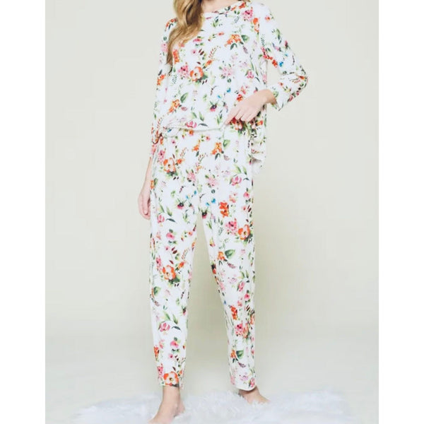 In Bloom Pajama Set - Joanna A. Boutique