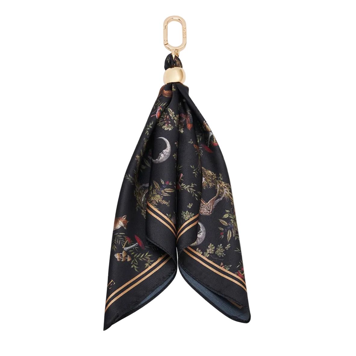 Into The Woods Bag Charm | Black - Joanna A. Boutique