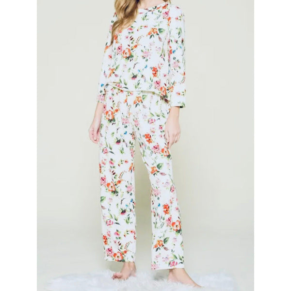 In Bloom Pajama Set - Joanna A. Boutique