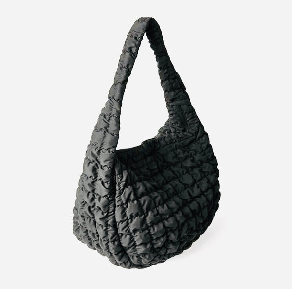 Varsity Quilted Tote - Joanna A. Boutique
