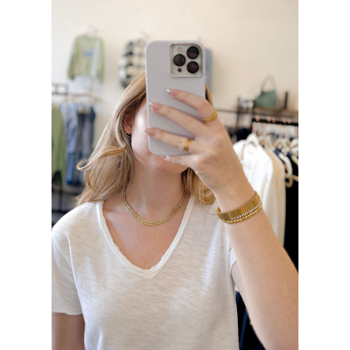 Watch Chain Necklace - Joanna A. Boutique