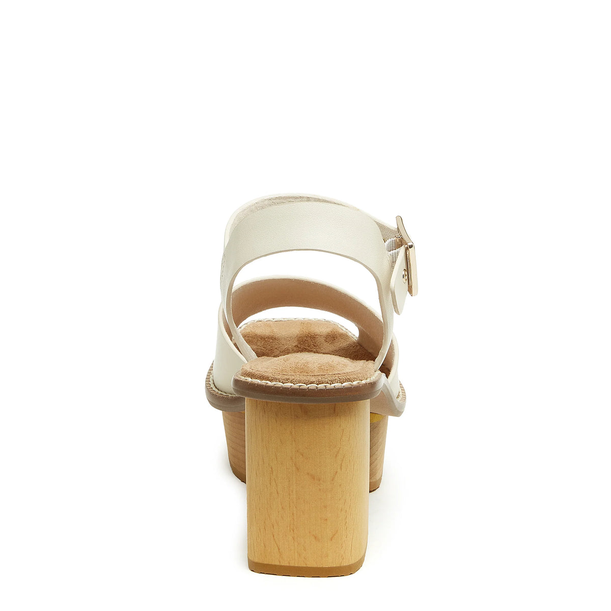 Groove Platform Sandal | Shell - Joanna A. Boutique