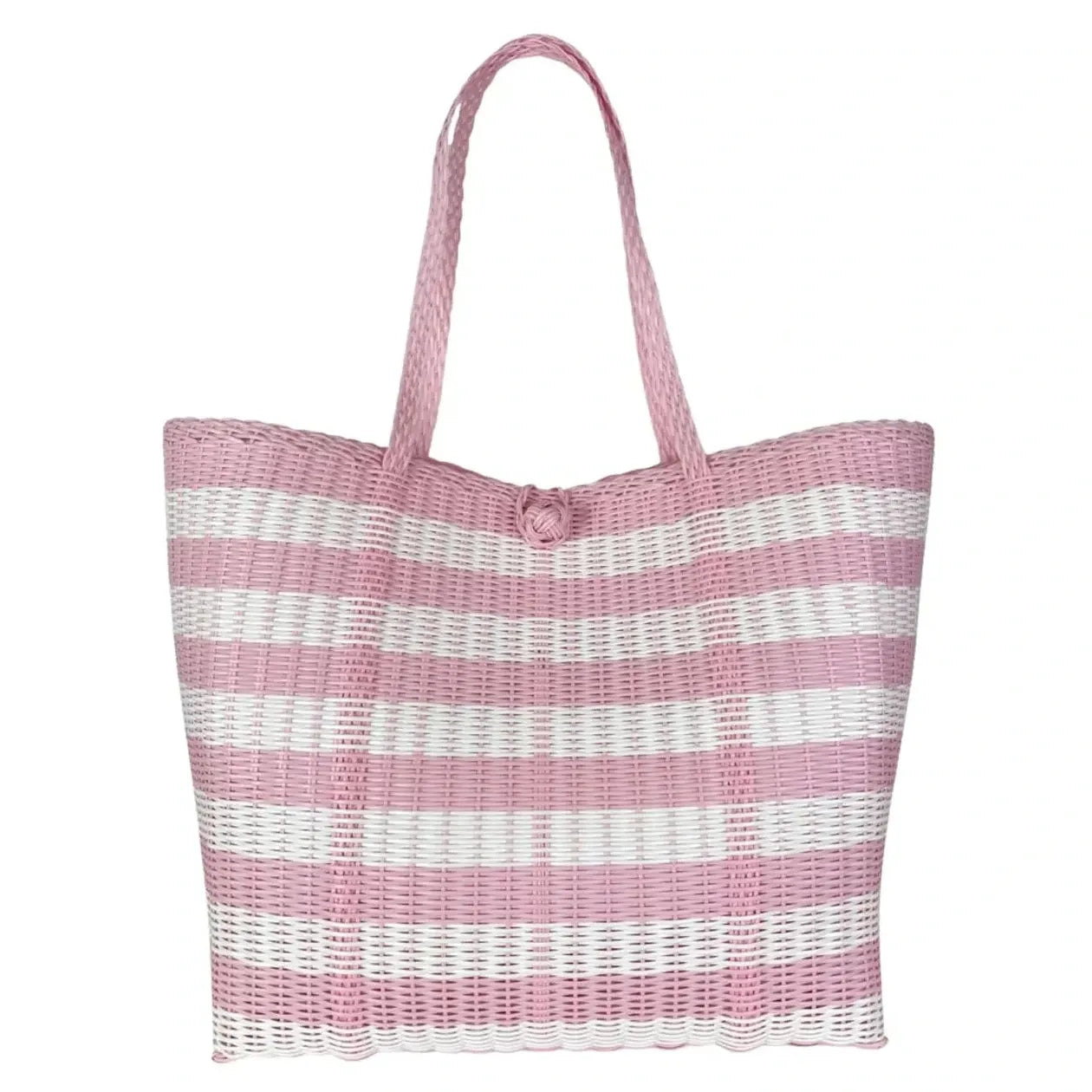 Harbor Tote Heavy Load | Pink Stripe - Joanna A. Boutique