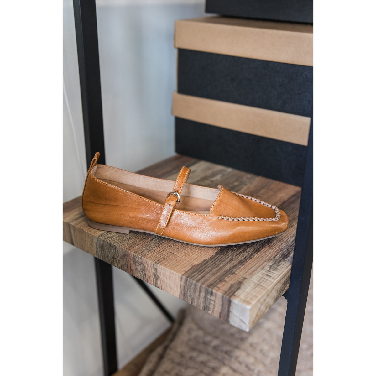 Ferry Mary Jane Loafers | Fox - Joanna A. Boutique