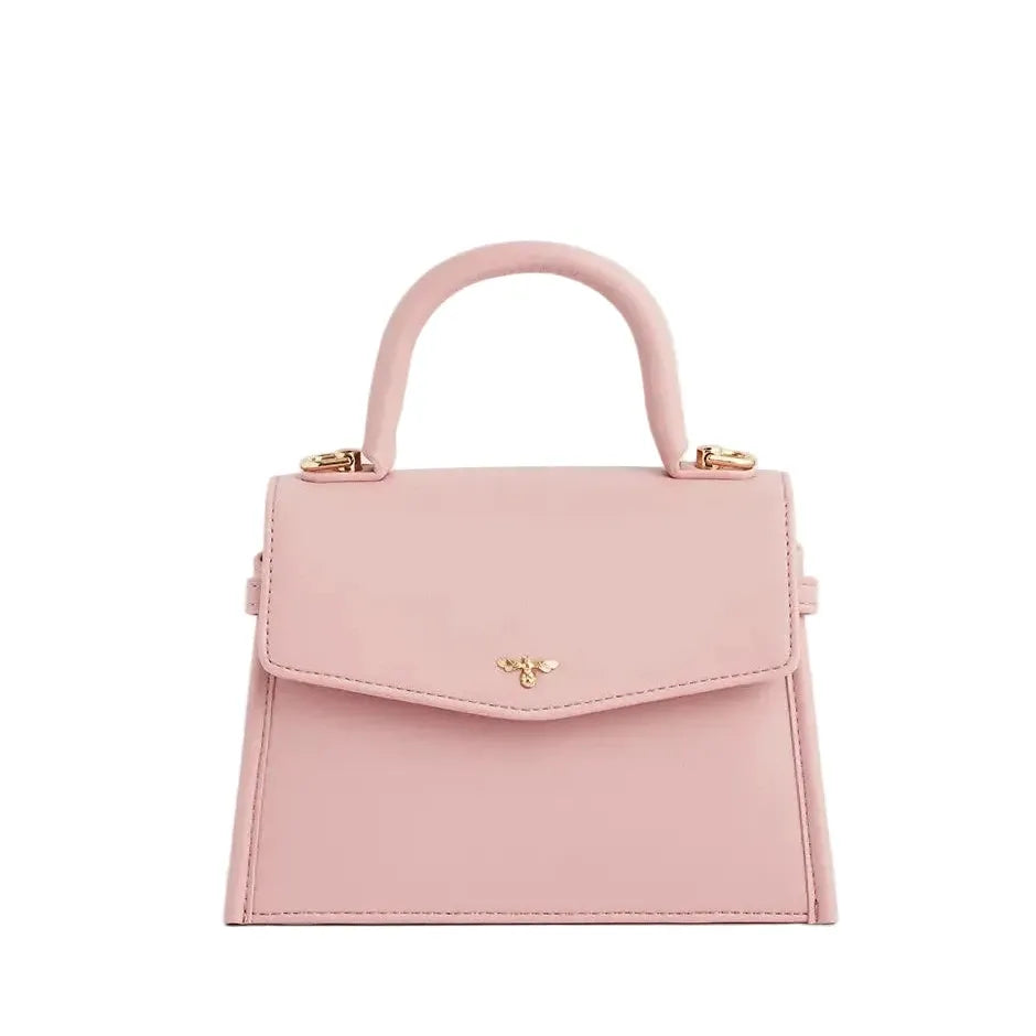 Pink Structured Mini Tote - Joanna A. Boutique