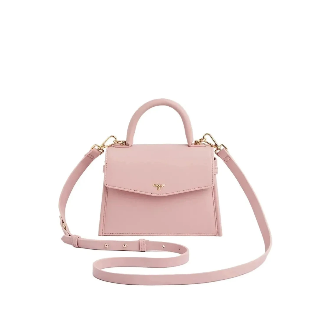Pink Structured Mini Tote - Joanna A. Boutique