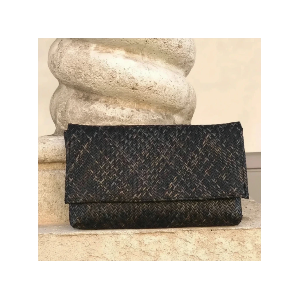Rattan Clutch - Joanna A. Boutique