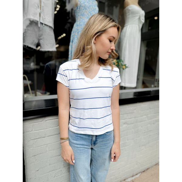 Modern V-Neck Tee | Oceanside