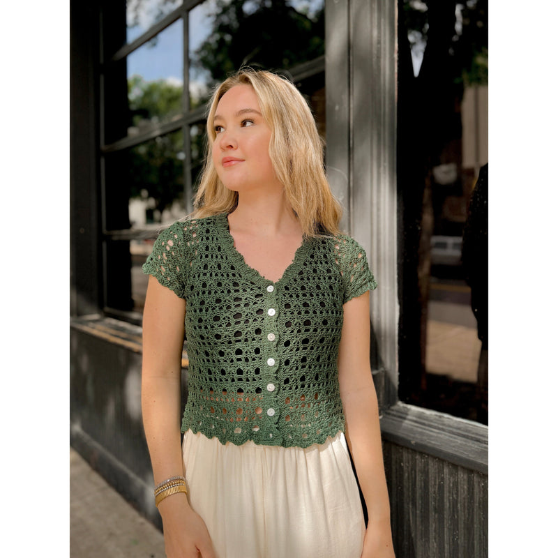 Mercer Crochet Cardigan