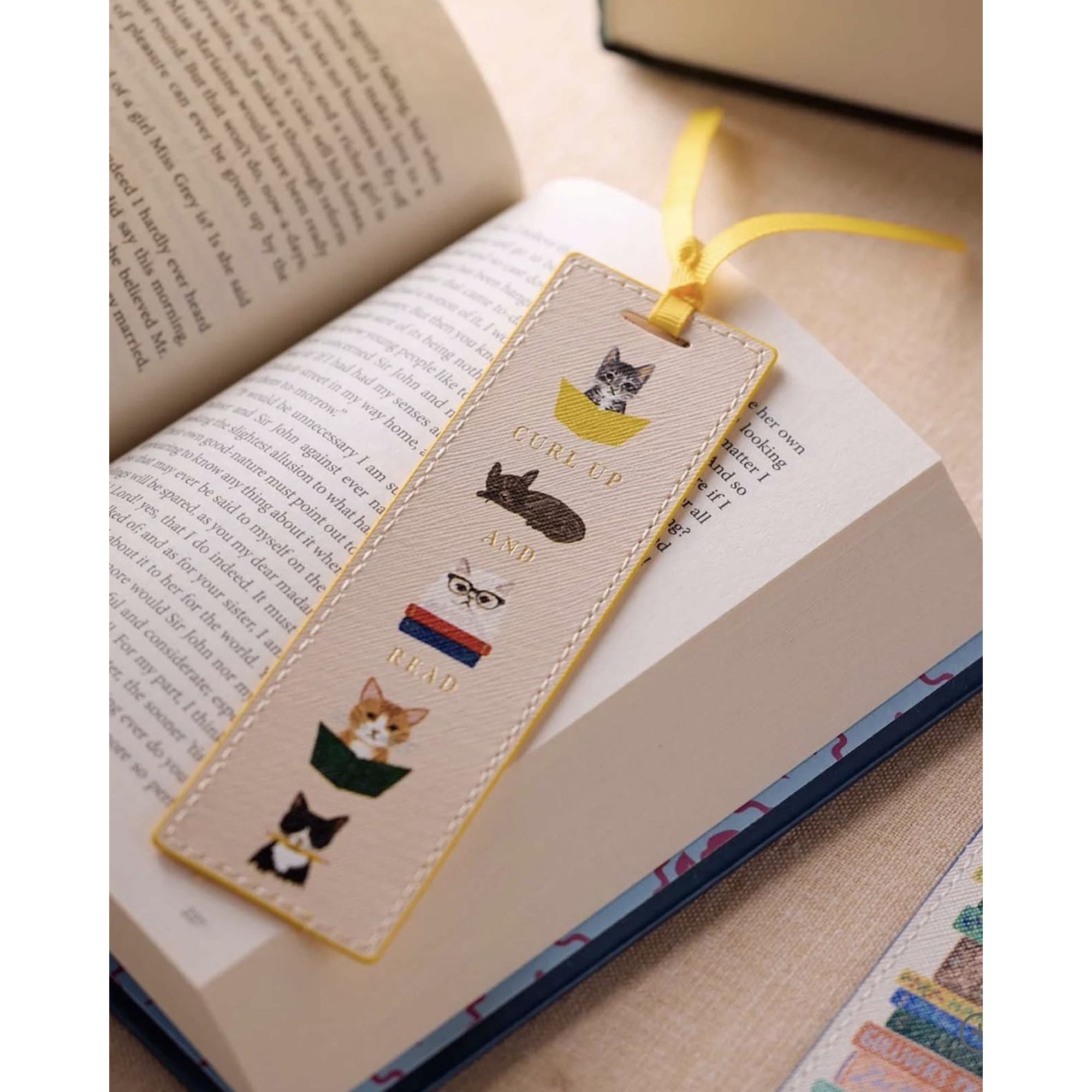 Studious Cats Bookmark - Joanna A. Boutique