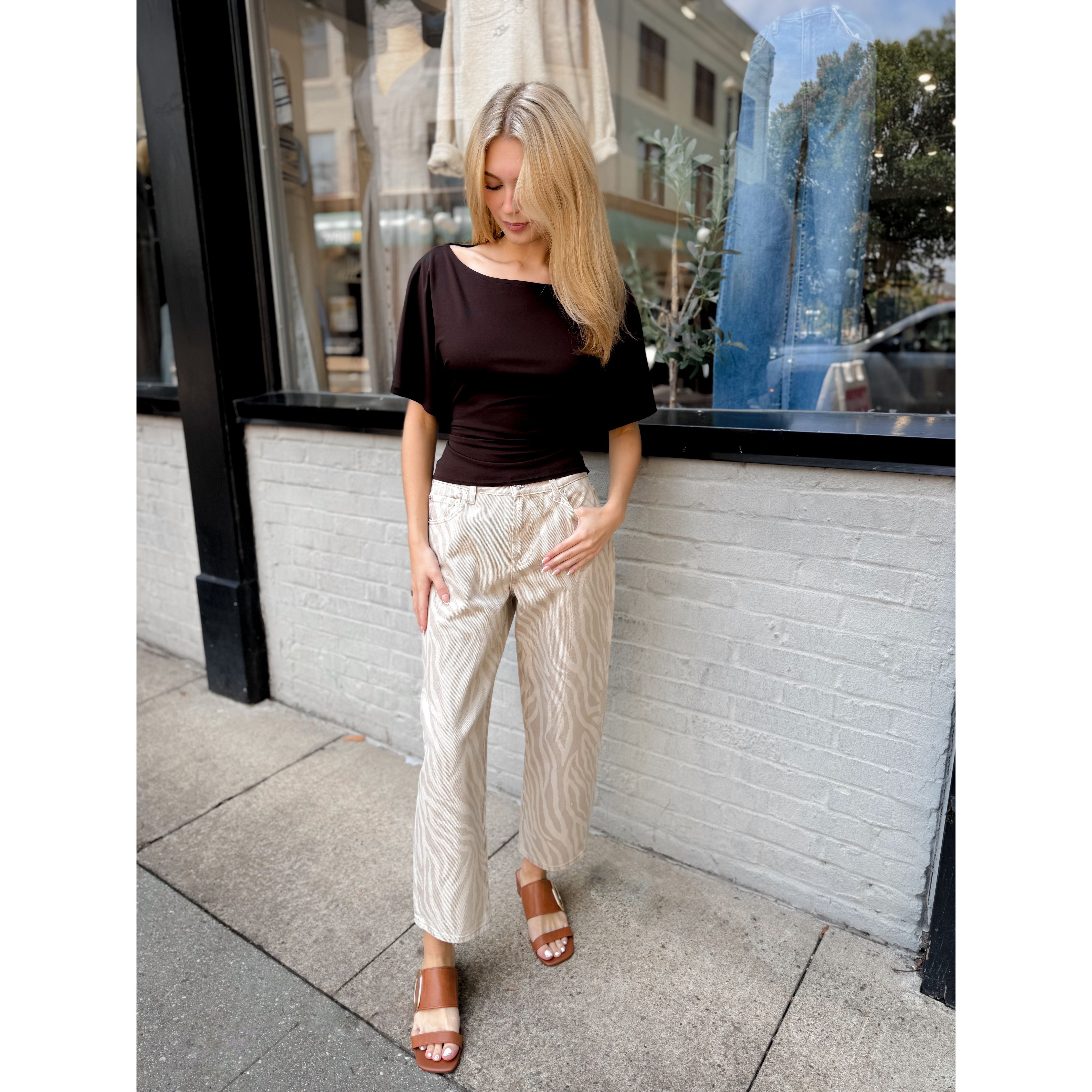 Off Duty Ankle Jean - Joanna A. Boutique