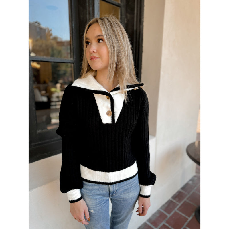 Iris Funnel Neck Sweater