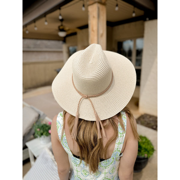 Primavera Braided Hat| Ivory - Joanna A. Boutique